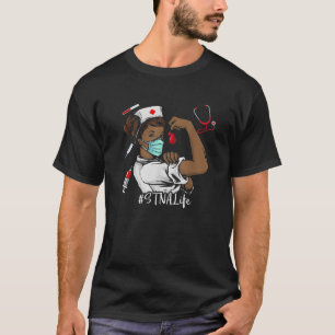 Camiseta STNA ENFERMERO NEGRO Mes de historia negra Mujeres