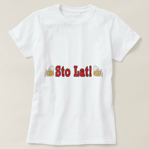 Camiseta ¡Sto Lat! Con tazas de cerveza