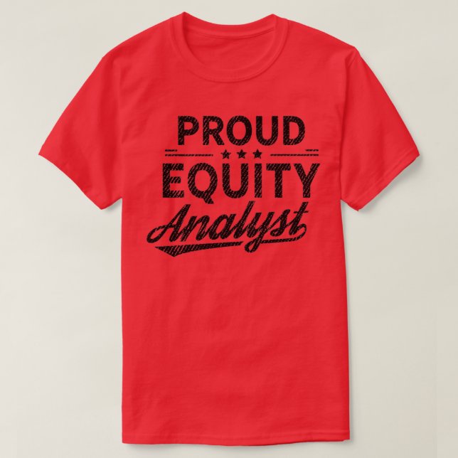 Camiseta Stock Analysis Equity Analyst Analysis Trader 16 (Diseño del anverso)