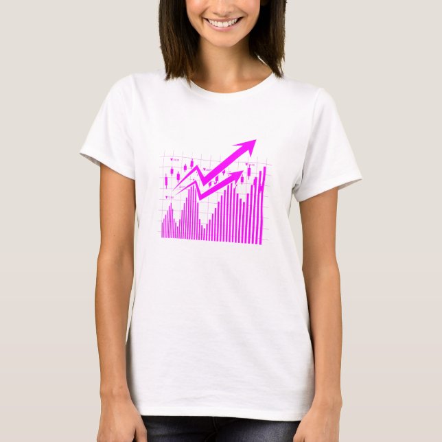 Camiseta Stock Broker Hobby Trader Chart Analyst (Anverso)