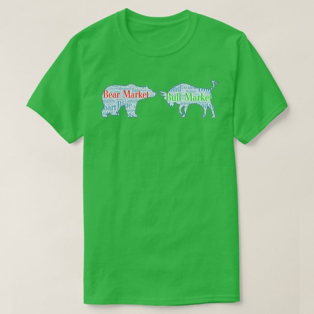 Camiseta Stock Market Cycles Bears vs Bulls (Diseño del anverso)
