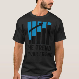 Camiseta STOCK MARKETFOREX TRADER tendencia es tu amigo 7