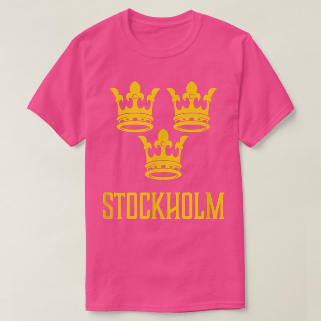 Camiseta Stockholm, Sweden - Swedish Sverige217  (Diseño del anverso)