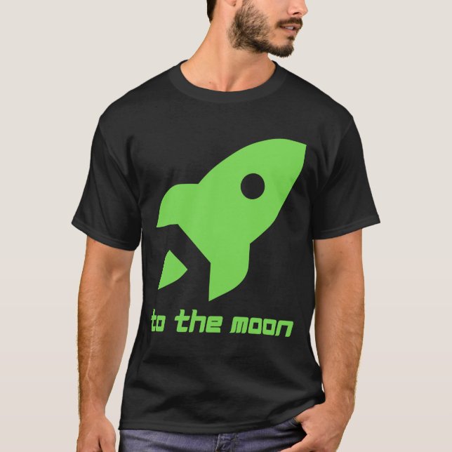 Camiseta Stocks to the Moon Short Squeeze Ape (Anverso)