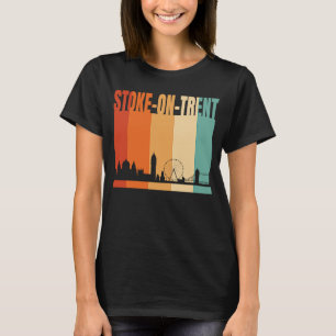 Camiseta Stoke En Trent City Skyline
