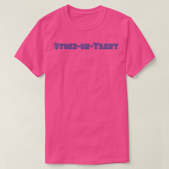 Camiseta StokeonTrent (Diseño del anverso)