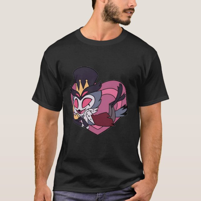 Camiseta Stolas Heart Helluva Boss regalo de personalizado  (Anverso)