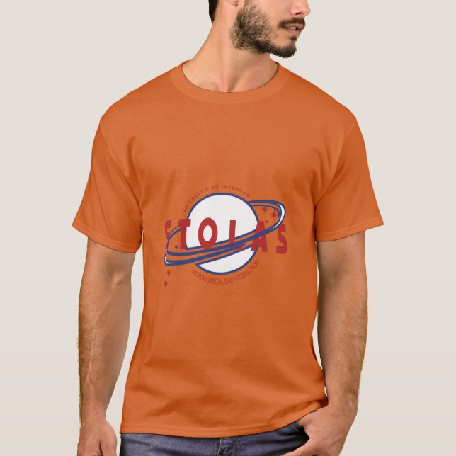 Camiseta Stolas rojo blanco y azul chico (Anverso)