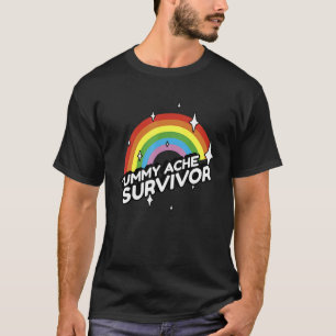 Camiseta Stomach Ache IBS 5 Sobreviviente Tummy Ache