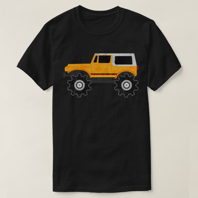 Camiseta STOMPER 4x4 Vintage Gold  (Diseño del anverso)