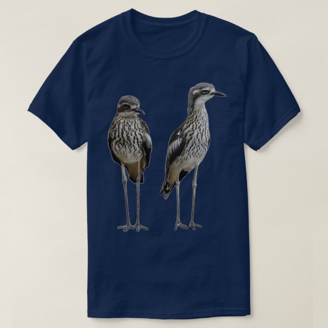 Camiseta Stone Curlews Creeping (Diseño del anverso)