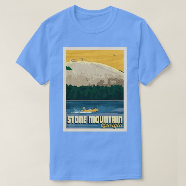 Camiseta Stone Mountain Georgia TShirt (Diseño del anverso)