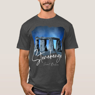 Camiseta Stonehenge England Souvenir  Stonehenge At Night 