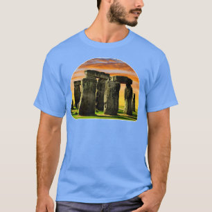 Camiseta Stonehenge England Souvenir Stonehenge At Night101