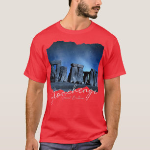 Camiseta Stonehenge England Souvenir Stonehenge Por La Noch