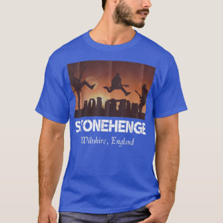 Camiseta Stonehenge England SouvenirStonehenge De Noche