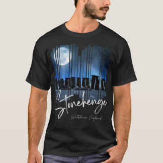Camiseta Stonehenge England SouvenirStonehenge Por La Noche