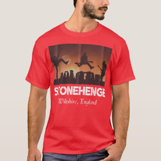 Camiseta Stonehenge England SouvenirStonehenge Por La Noche