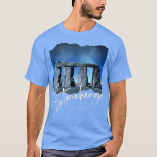 Camiseta Stonehenge England SouvenirStonehenge Por La Noche