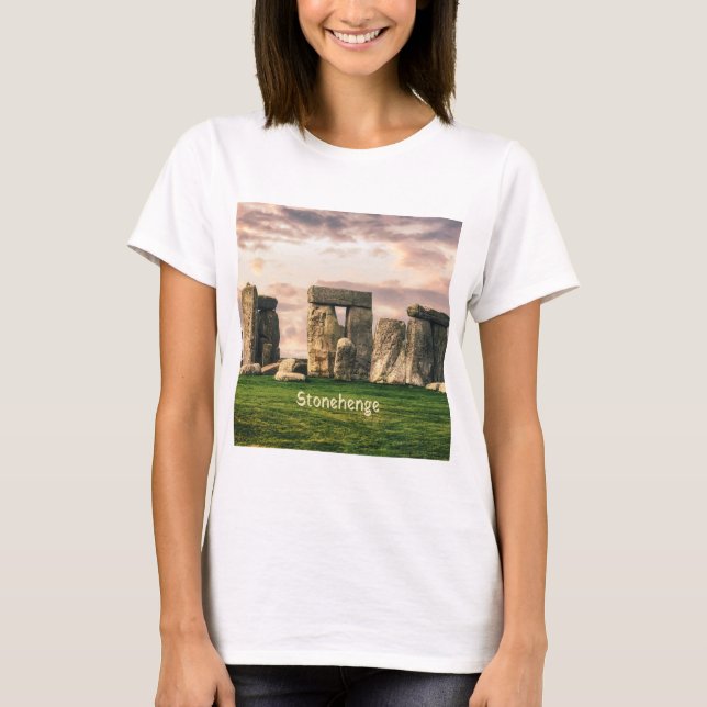 Camiseta Stonehenge Inglaterra Reino Unido (Anverso)