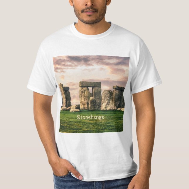 Camiseta Stonehenge Inglaterra Reino Unido (Anverso)