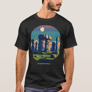 Camiseta Stonehenge Inglaterra, viajes, Personalizado texto