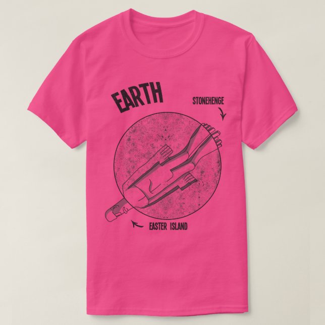 Camiseta Stonehenge Meme Funny earth (Diseño del anverso)