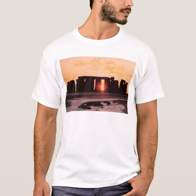 Camiseta Stonehenge, solsticio de invierno (Anverso)
