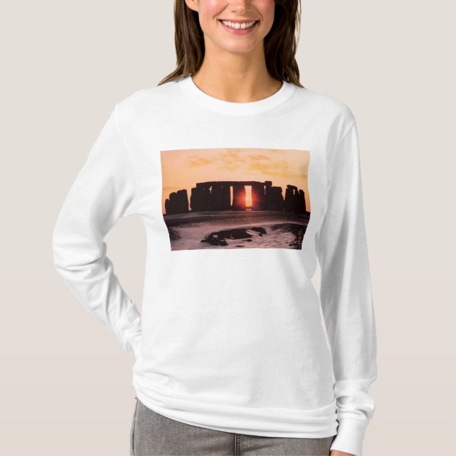 Camiseta Stonehenge, solsticio de invierno (Anverso)