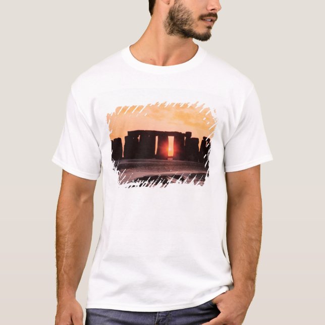 Camiseta Stonehenge, solsticio de invierno (Anverso)