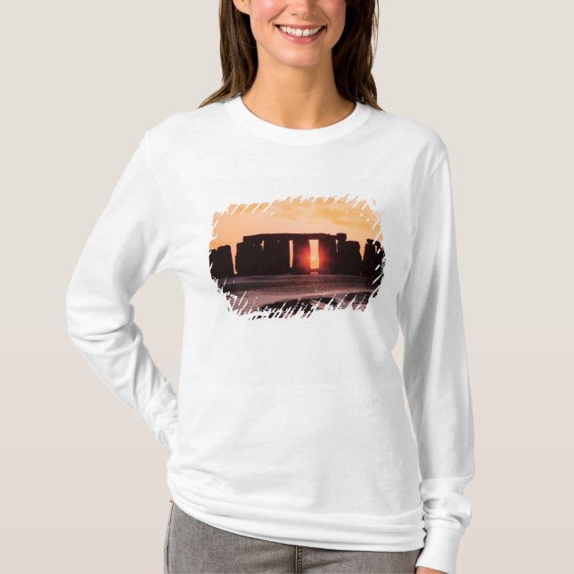 Camiseta Stonehenge, solsticio de invierno (Anverso)