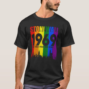 Camiseta Stonewall 1969 Fue Un Disturbio LGBTQ LGBT Lesbian