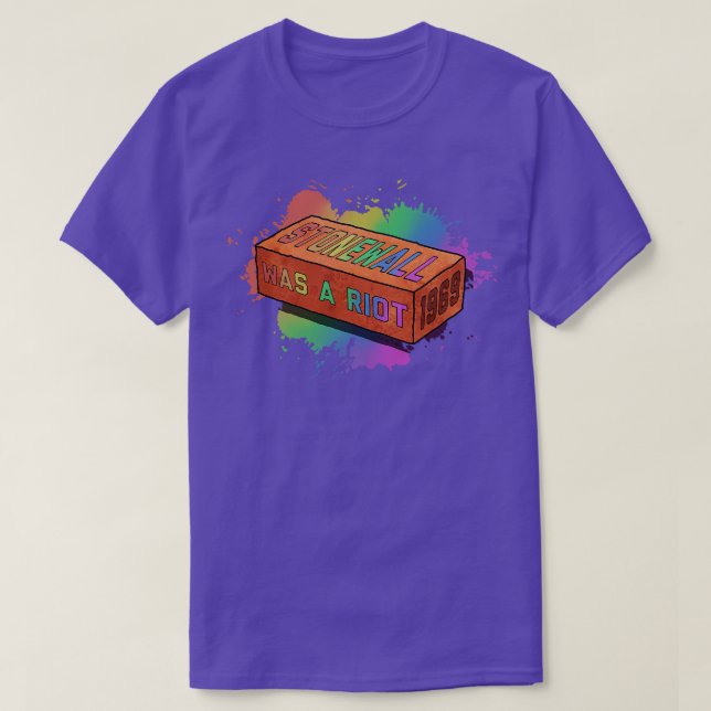 Camiseta Stonewall fue un motín (Diseño del anverso)