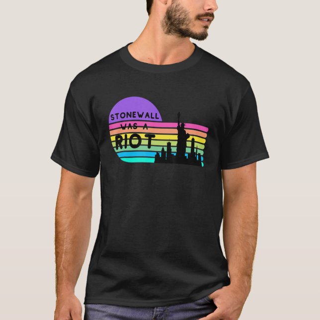 Camiseta Stonewall fue un motín (Anverso)