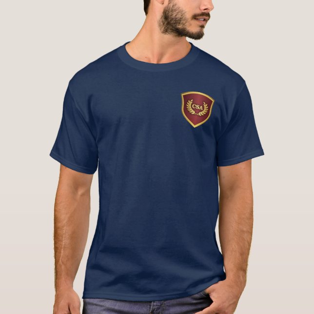 Camiseta Stonewall Jackson (Patriota del Sur) (Anverso)