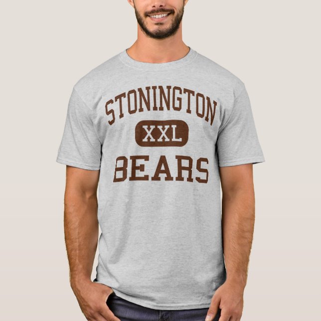 Camiseta Stonington - osos - alto - Pawcatuck Connecticut (Anverso)