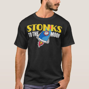 Camiseta Stonks To The Moon Funny Day Trader Stock Gift
