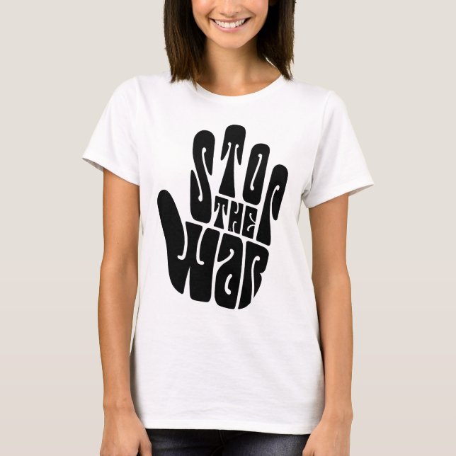 Camiseta Stop a la Guerra (Anverso)