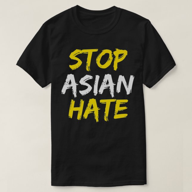 Camiseta Stop Asian Hate Premium  (Diseño del anverso)