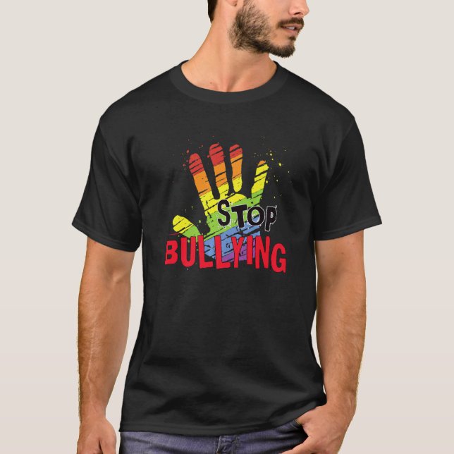 Camiseta Stop Bullying Awareness Anti Bully Equality Matchi (Anverso)