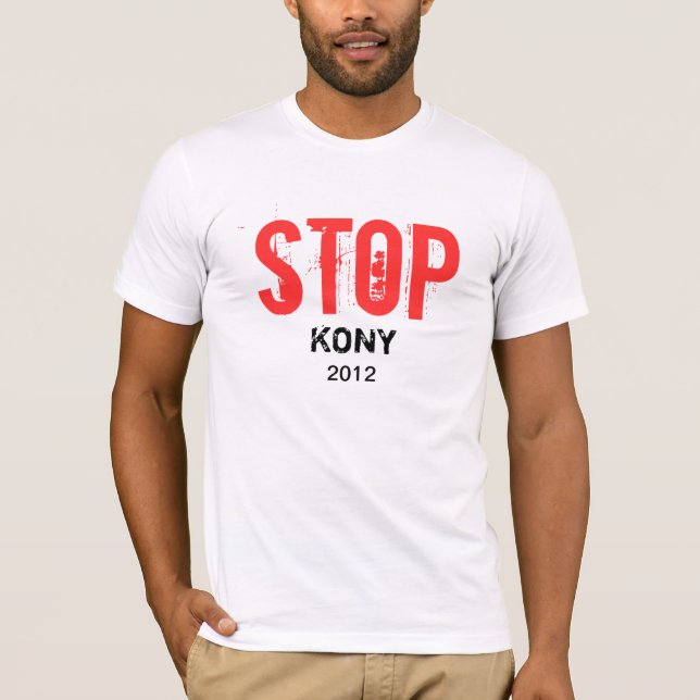Camiseta Stop Kony (Anverso)