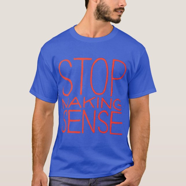 Camiseta Stop Making Sense vintage (Anverso)