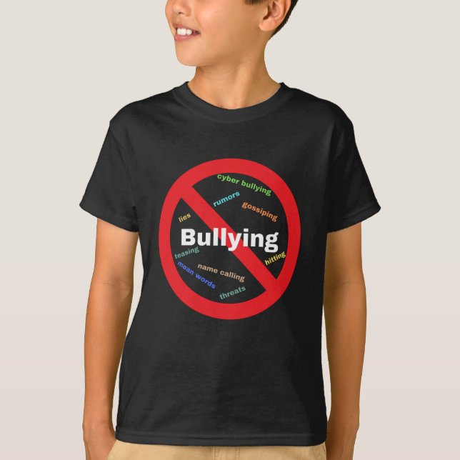 Camiseta Stop the bullying (Anverso)