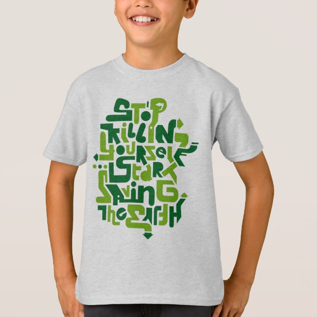 Camiseta stopkillingyaself_2f (Anverso)