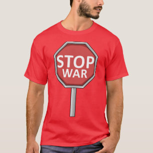 Camiseta StopSign Wars Conflictos militares