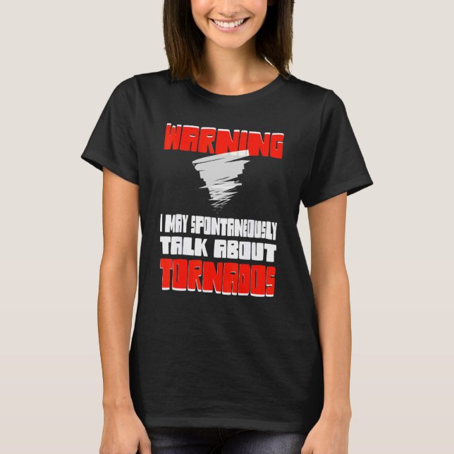 Camiseta Storm Chaser Hunter Twister Tornado (Anverso)