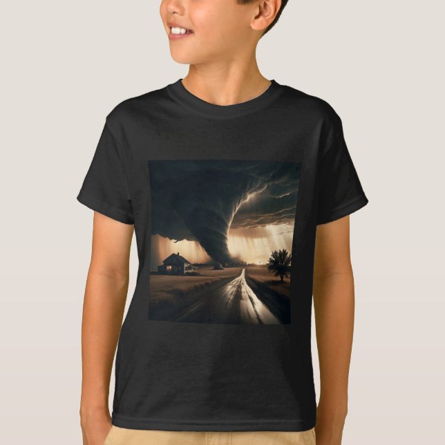 Camiseta Storm Chaser Tornado Twister Meteorólogo (Anverso)