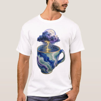 Camiseta Storm in a Cup Surreal Thunderstorm Art