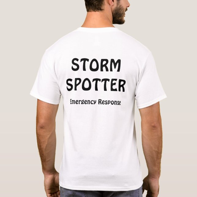 Camiseta Storm Spotters T-Shirt (Reverso)