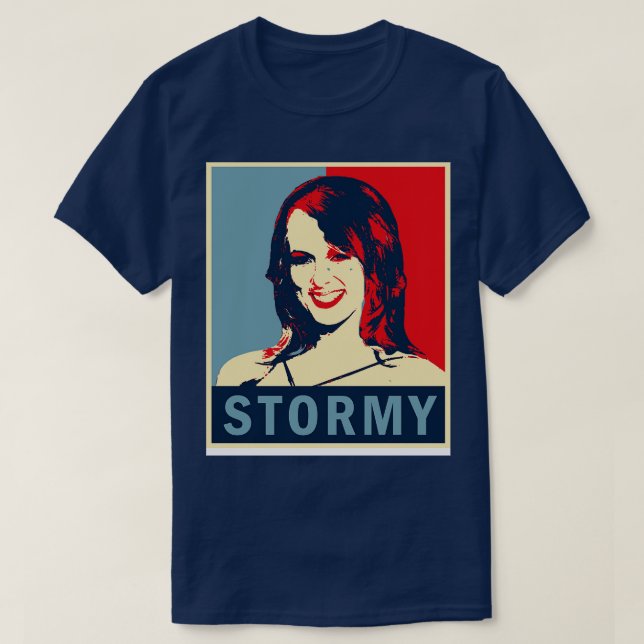 Camiseta Stormy Daniels 2 (Diseño del anverso)